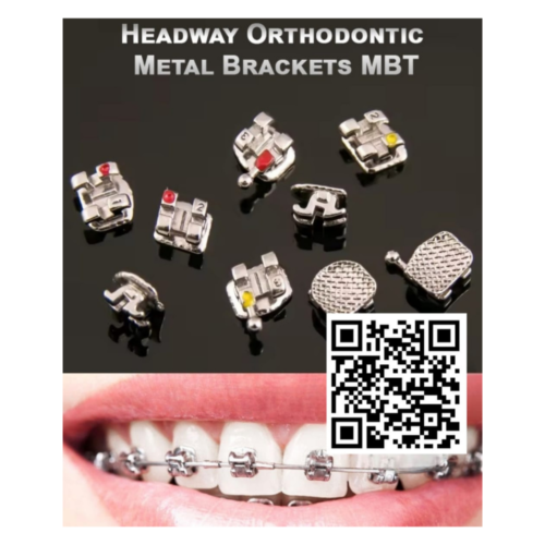 Headway Orthodontic Metal Brackets MBT