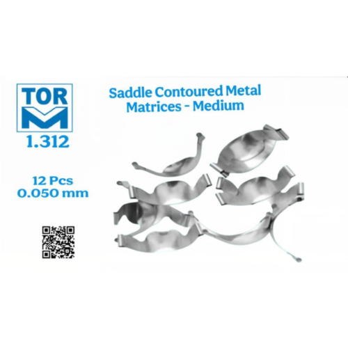 Saddle Contoured Metal Matrices - Medium