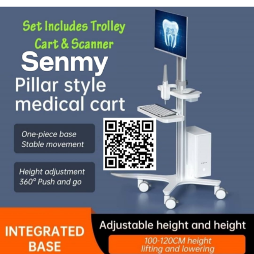 Senmy Pillar Style Medical Cart