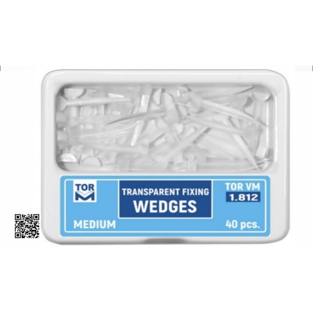 Transparent Fixing Wedges Medium