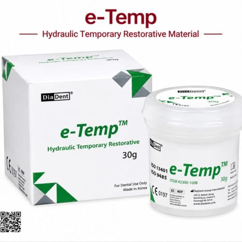 DiaDent e-Temp Hydraulic Temporary Restorative Material